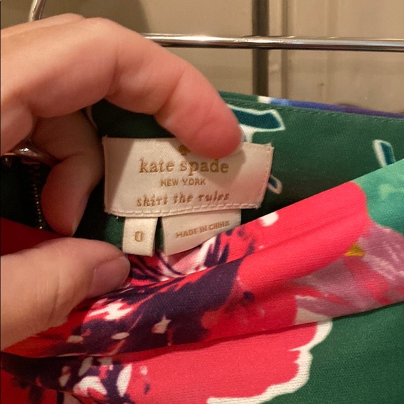 Kate Spade floral pencil skirt - Picture 3 of 5